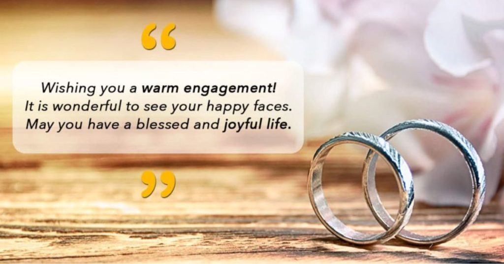 Best Engagement Wishes For Friends