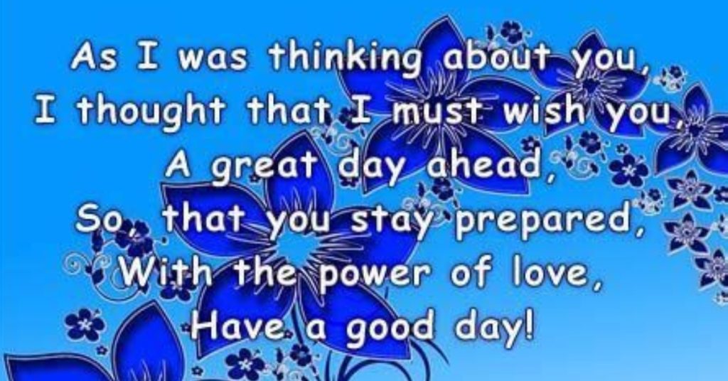 Have A Good Day Quotes For Him