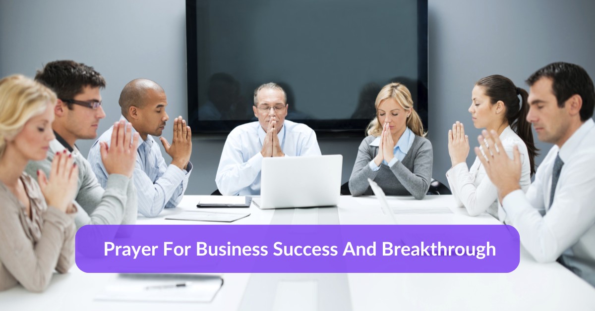 prayers for business success