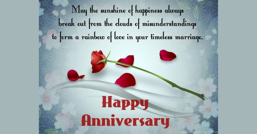 wedding anniversary prayers and wishes